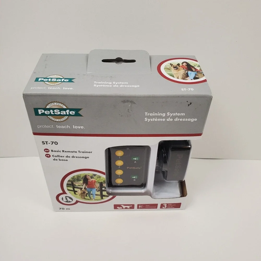 Petsafe Training System ST-70 Basic Remote Trainer 70 Meter Range Dog Collar NEW